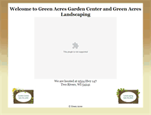 Tablet Screenshot of greenacrestworivers.com